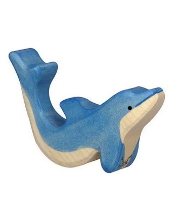 Holztiger Delfin Lille