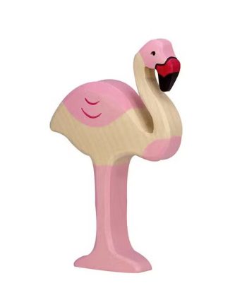 Holztiger Flamingo