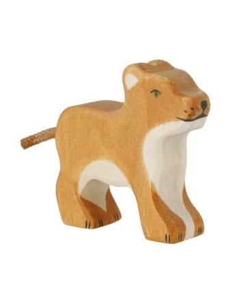 Holztiger Løveunge