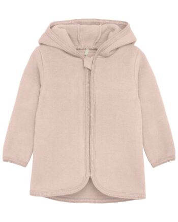 Huttelihut  Babyjakke    øre Almond Peach 50 Cm