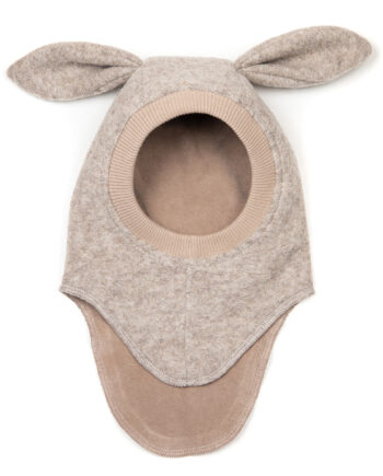 Huttelihut Bunny Elefanthue Uld Camel  -  år