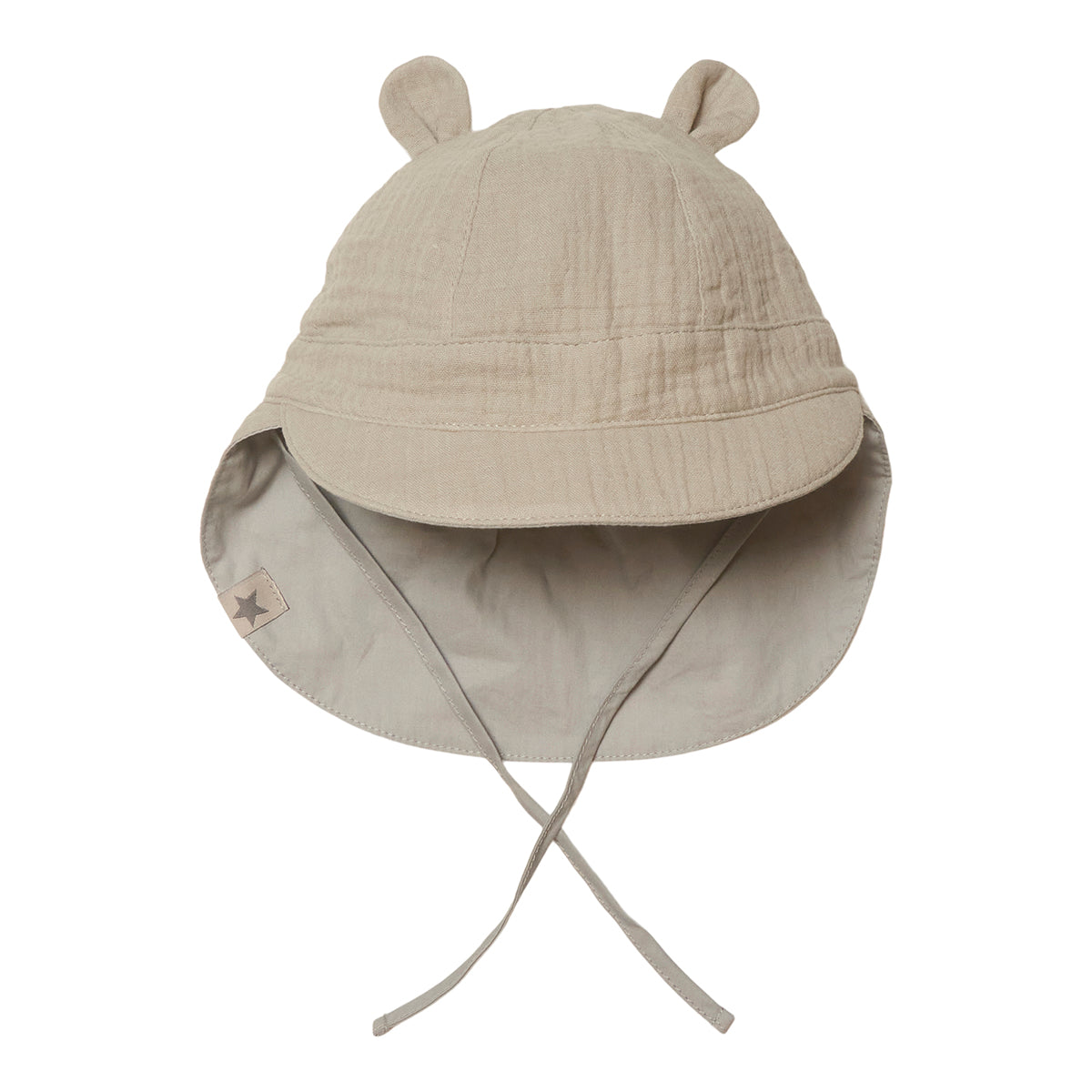 Huttelihut Summerhat Reverse Muslin Safari Skye  -  Mdr