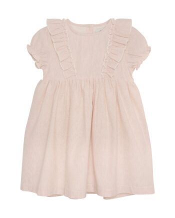 Huttelihut Woven Stripe Dress Potpourri 86 Cm