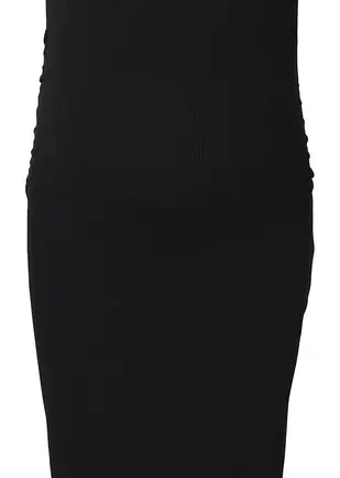 Inaya Rib Kjole Black