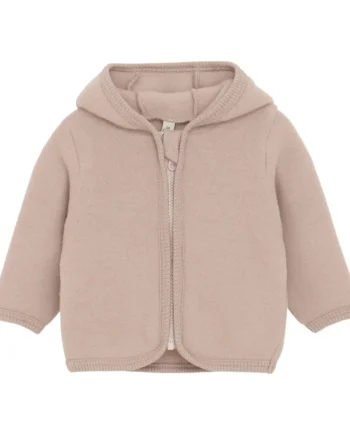 Jakke ører Uld Fleece Mahogany Rose 80