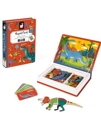 Janod Magnetibook Dinosaurs