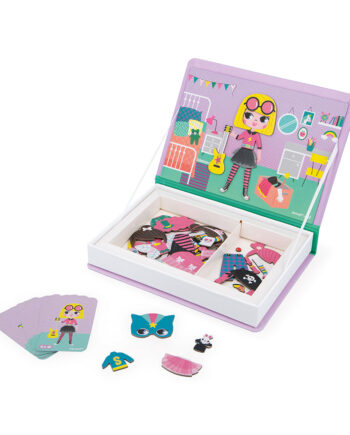 Janod Magnetibook Girl 39   Costumes