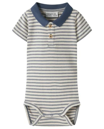 Jerimiah Kortærmet Polo Body Vintage Indigo 68