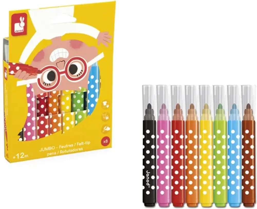 Jumbo Felt-tip Pens