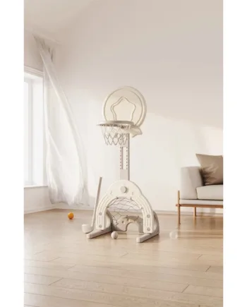 Kids Zone Basketstander Fodboldmål Og Golf   -
