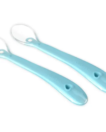 Silicone Spoon Aquamarine  -pack