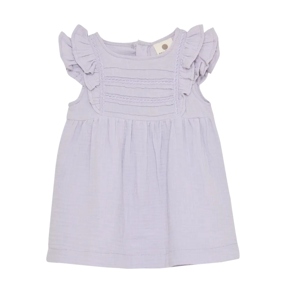 Kjole Muslin Purple Heather 56