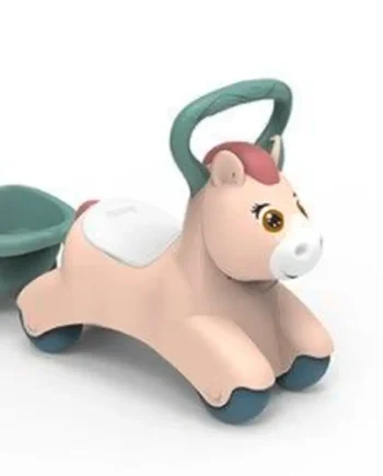 Lær-at-gå-bil-pony Med Vogn