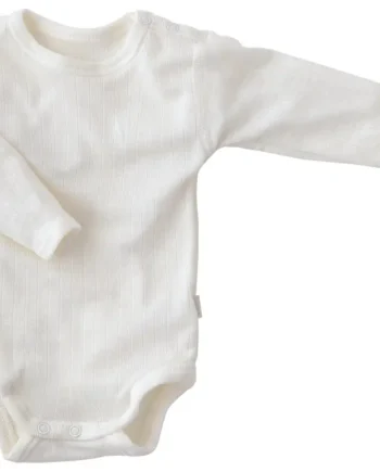 Lang ærmet Body   Rib Joha Uld Natur 90