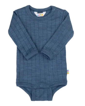 Langærmet Body Blue Melange 90