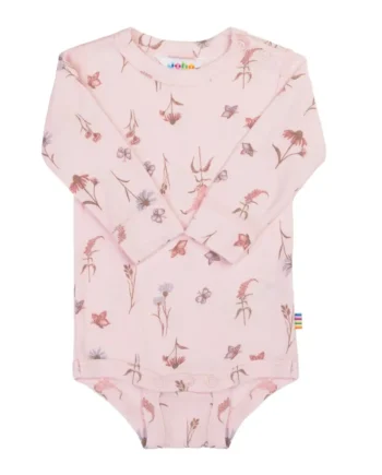 Langærmet Body Light Pink 90