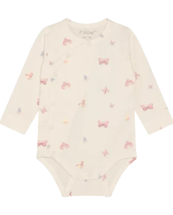 Langærmet Wrap Body Bleached Mauve 56
