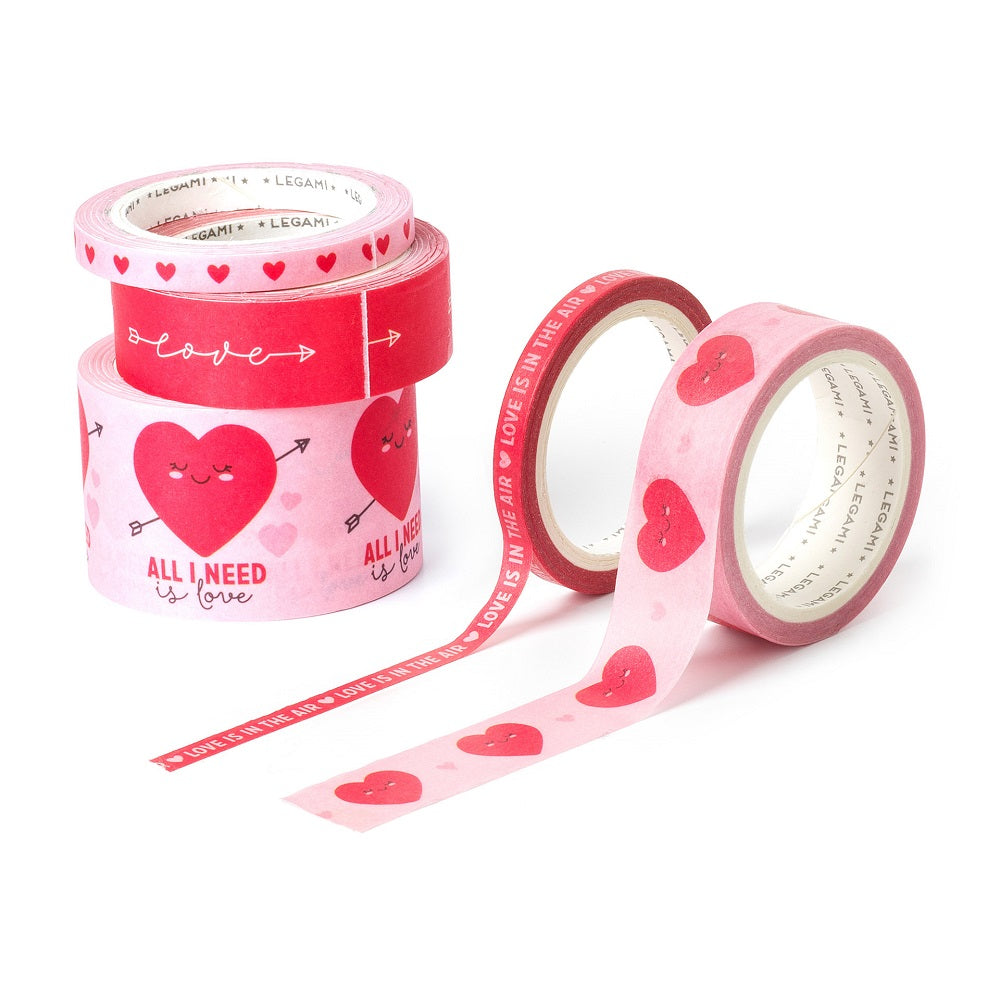 Legami Tape Hjerter Pak