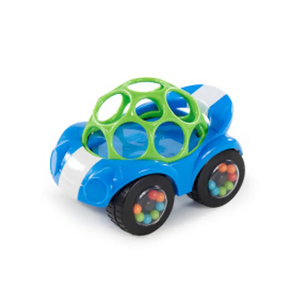Legetøjsbil Rattle Roll Buggie Blå