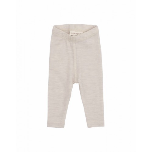 Leggins   100  Merino Uld Til Baby Og Børn Nature Melange 62