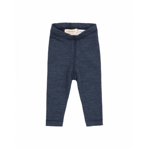 Leggins   100  Merino Uld Til Baby Og Børn Navy Melange 56