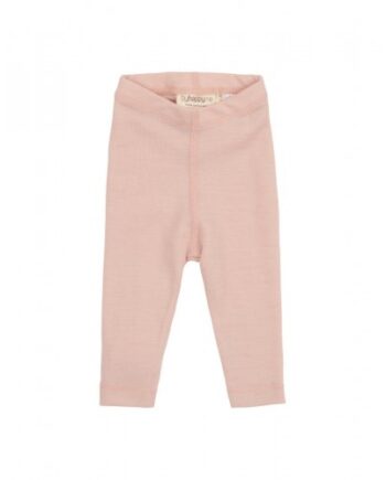 Leggins   100  Merino Uld Til Baby Og Børn Rose Melange 56