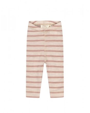 Leggins   1x1 Rib   100  Merino Uld  Oeko-texâ  56 Nature Soft Rose Melange