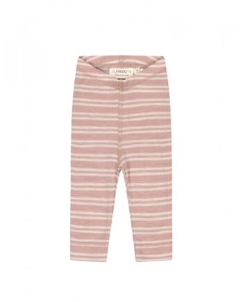 Leggins   1x1 Rib   100  Merino Uld  Oeko-texâ  56 Soft Rose Nature Melange