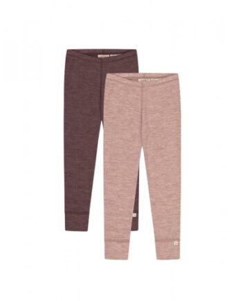 Leggins   1x1 Rib   100  Merino Uld  Oeko-texâ   -pak
