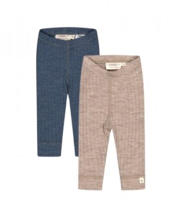 Leggings Med Dropneedle-struktur   100  Merino Uld  Oeko-texâ   -pak