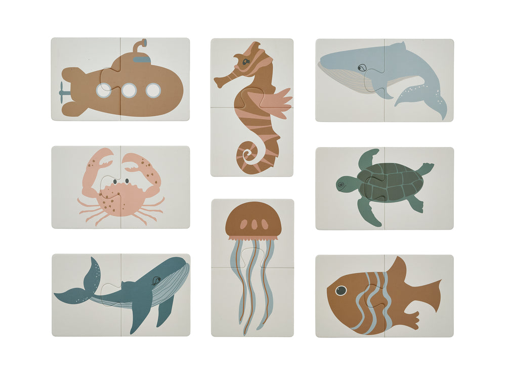 Liewood Brett Puslespil   Sæt Sea Creature   Sandy