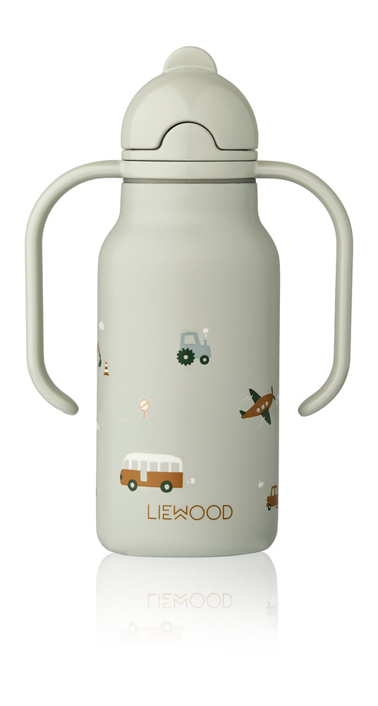 Liewood Kimmie Vandflaske Vehicles   Dove Blue