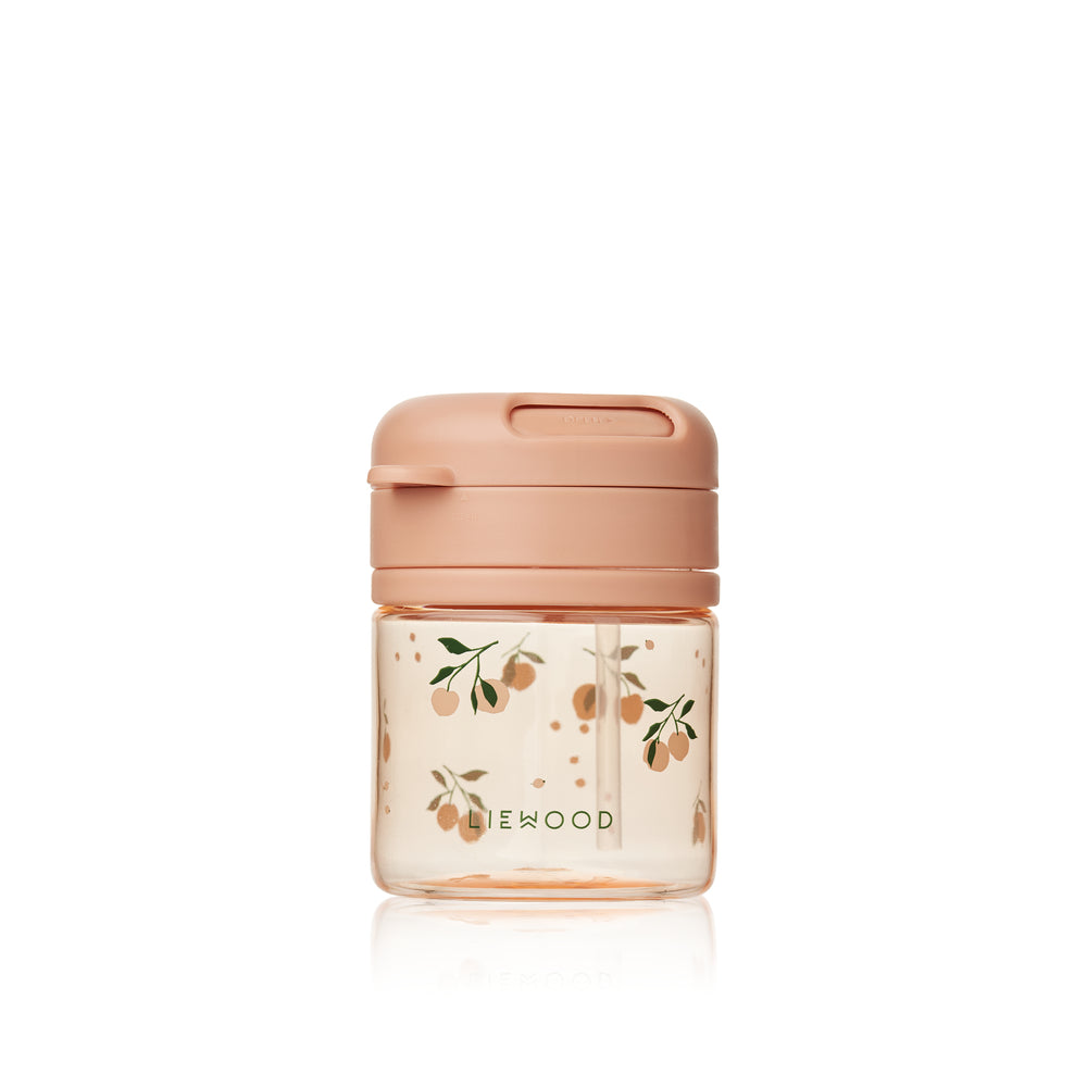 Liewood Pavia Tritan Sugerørskop Peach   Sea Shell