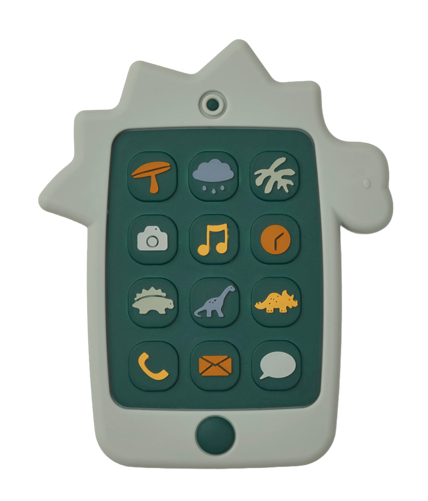Liewood Thomas Mobile Phone Teether Dino Dove Blue