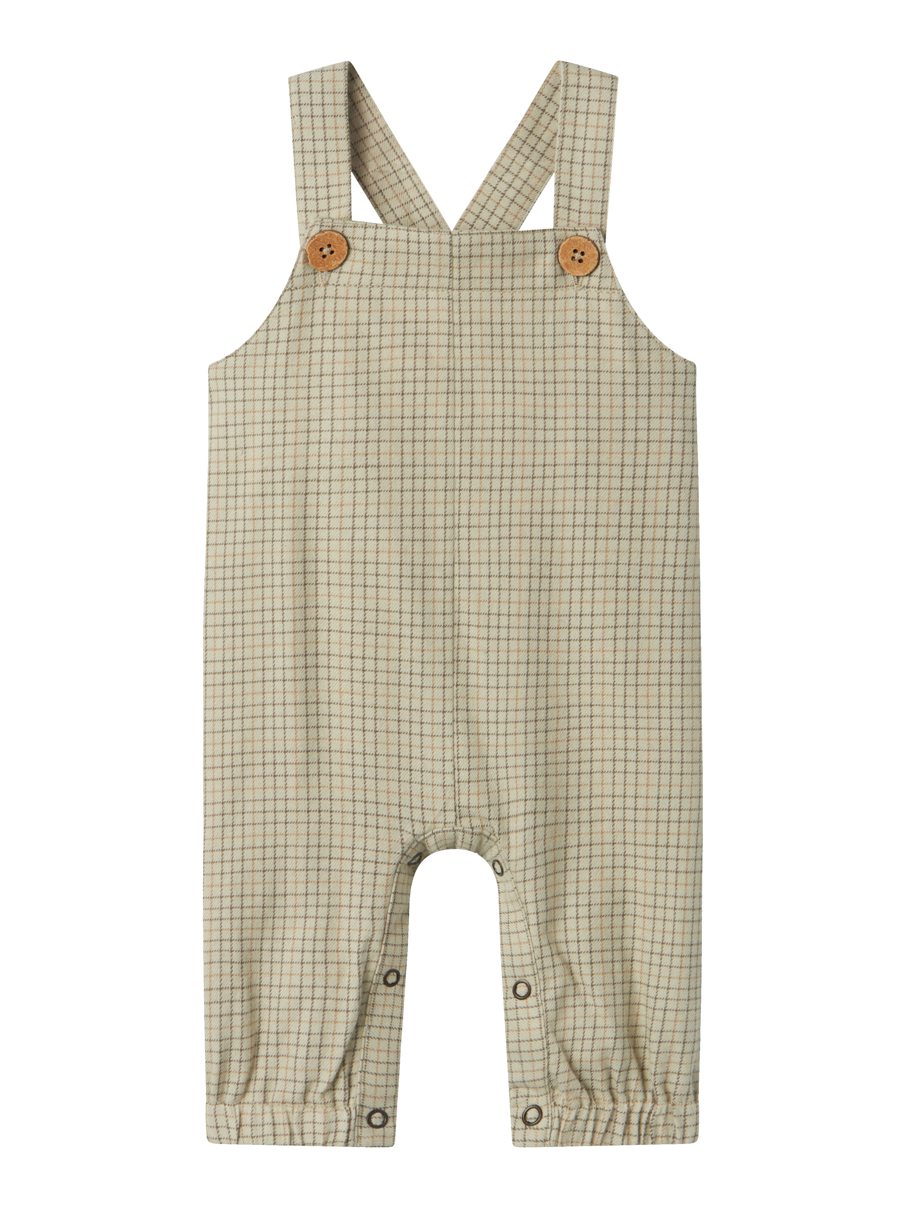 Lil Atelier Balou Loose Overall Moss Gray 56 Cm