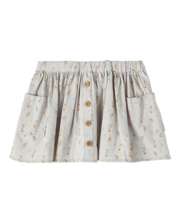 Lil Atelier Daisy Loose Skirt Harbor Mist 92 Cm