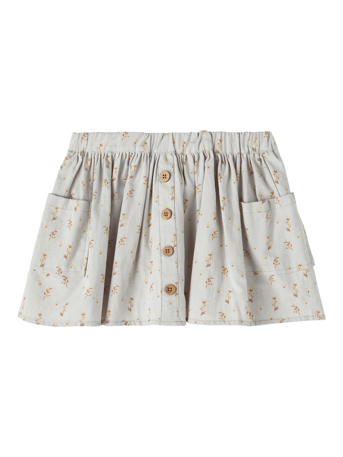 Lil Atelier Daisy Loose Skirt Harbor Mist 92 Cm