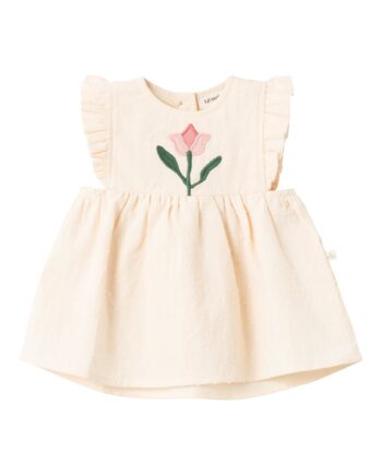 Lil Atelier Dallas Loose Dress Turtledove 56 Cm