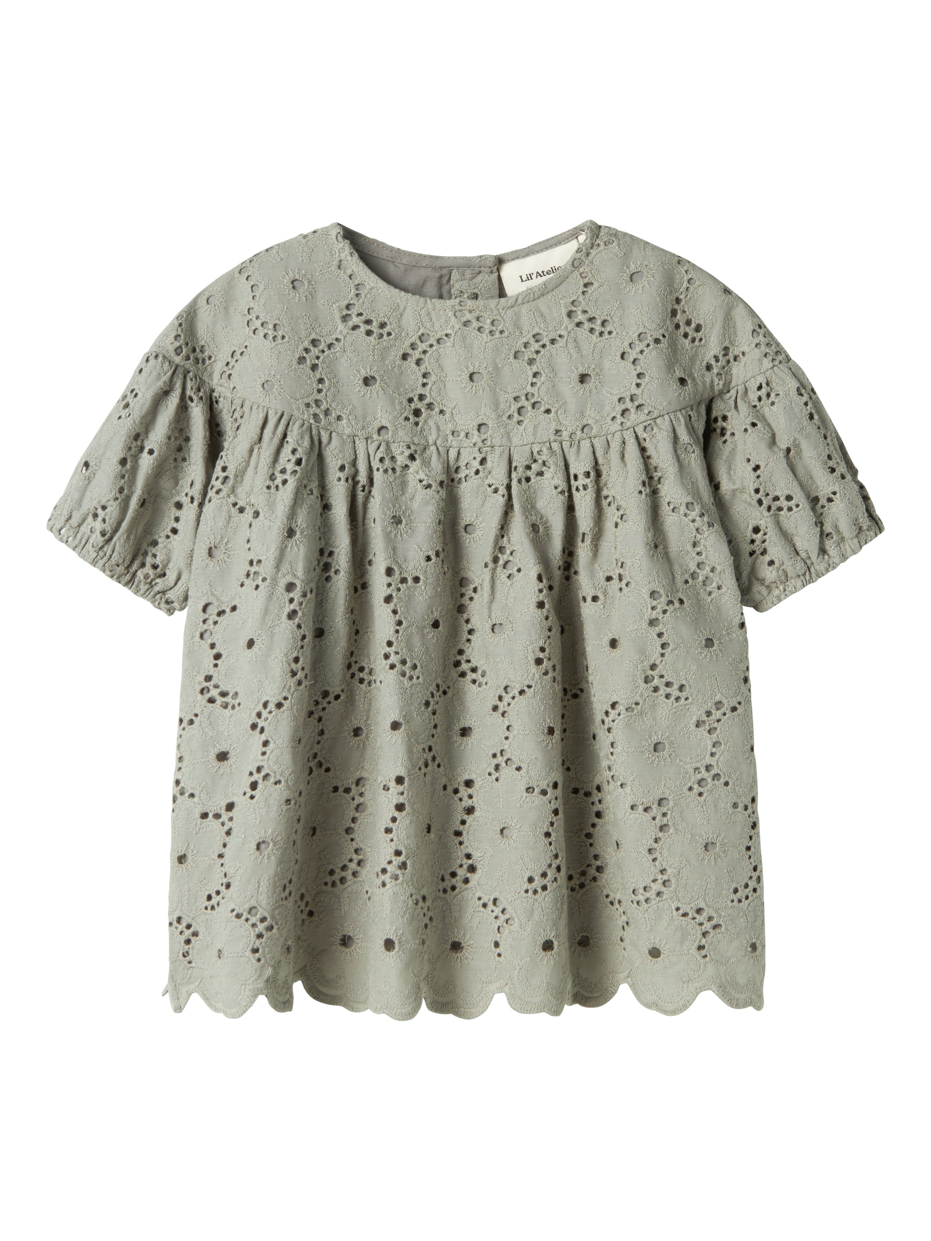 Lil Atelier Dally Loose Shirt Forest Fog 92 Cm