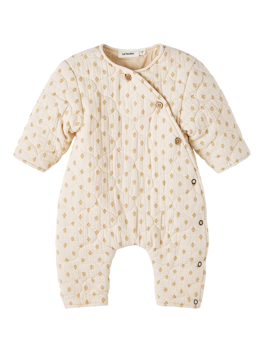 Lil Atelier Damir Baby Dragt Fog 50-56