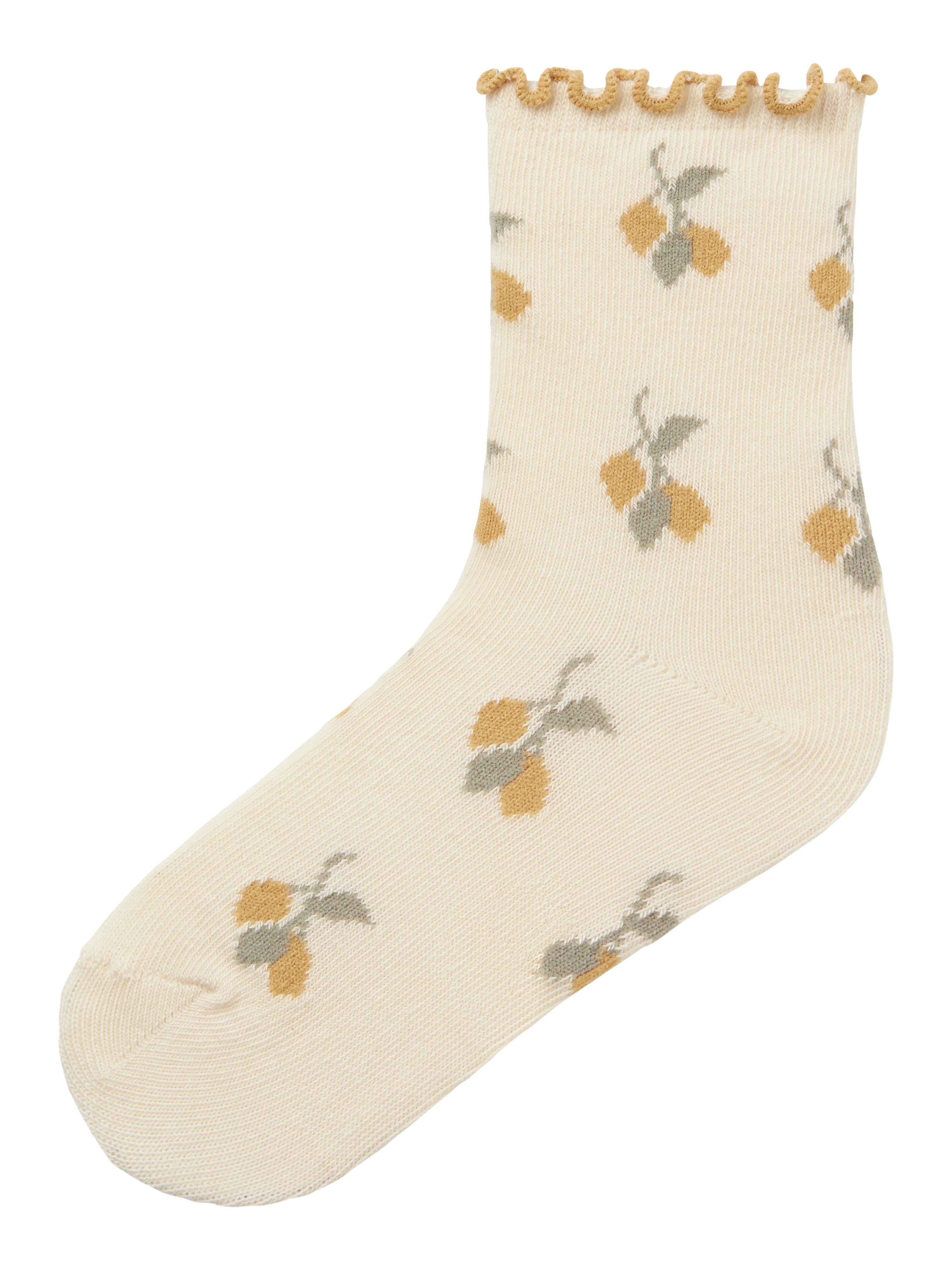 Lil Atelier Darlene Socks Turtledove 19 21