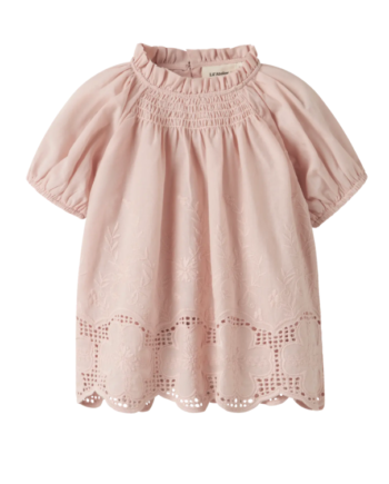 Lil Atelier Dayna Ss Loose Shirt Peach Whip 92 Cm