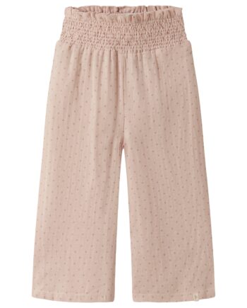 Lil Atelier Dembe Wide Pants Peach Whip 92 Cm