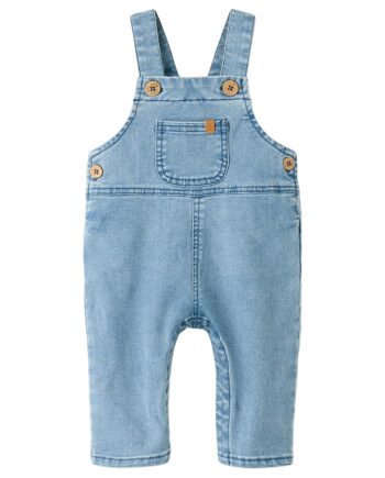 Lil Atelier Deva Loose Denim Overall Medium Blue Denim 56 Cm