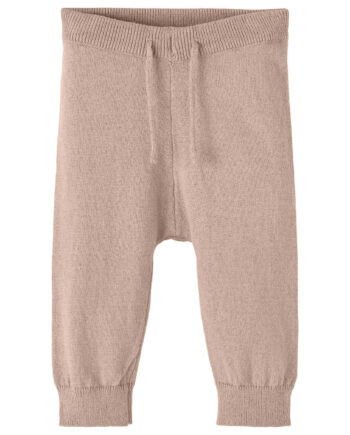 Lil Atelier Dija Loose Knit Pants Rose Dust 56 Cm