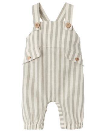 Lil Atelier Dino Loose Overall Turtledove 56 Cm