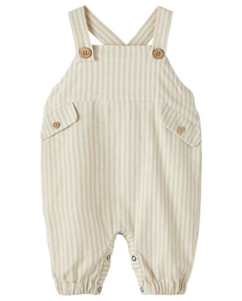 Lil Atelier Diogo Loose Overall Turtledove 56 Cm