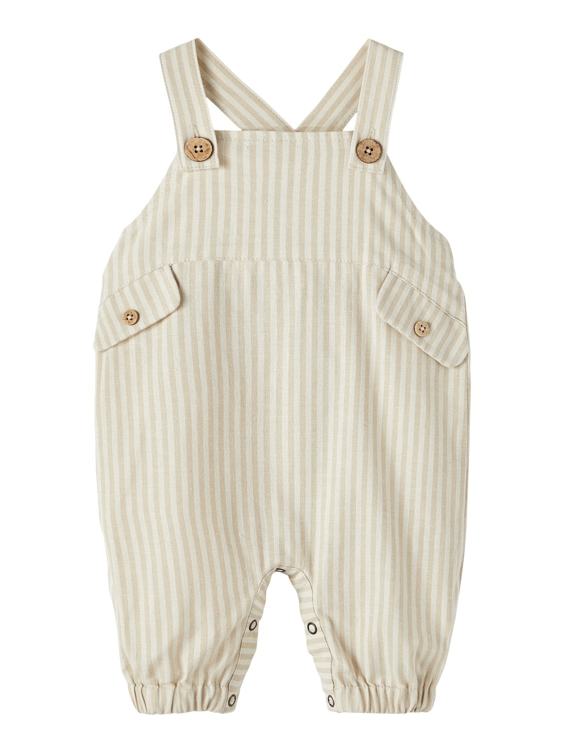 Lil Atelier Diogo Loose Overall Turtledove 56 Cm