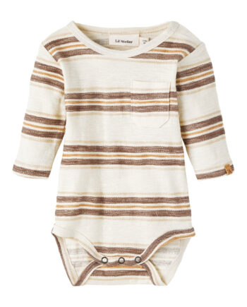 Lil Atelier Dodo Ls Body Turtledove 56 Cm