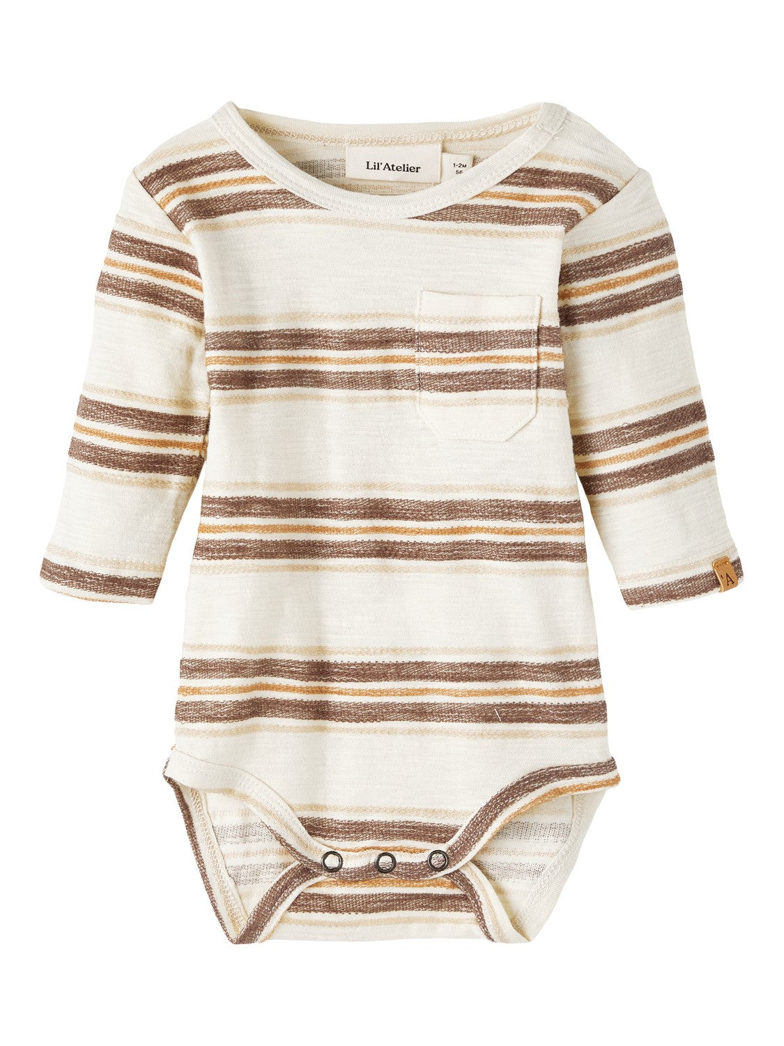Lil Atelier Dodo Ls Body Turtledove 56 Cm